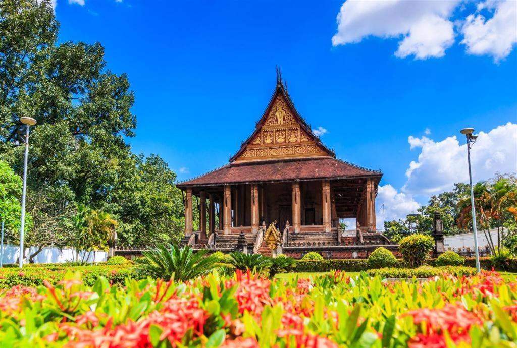 ויינטיאן Mekong Sunshine Hotel מראה חיצוני תמונה